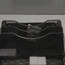 Wall File Organizer,Hanging Wall Mounted File Folder Binder Holder Mail Organizer for Office,Home and School Supplies (Black)