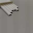 Delamu Cord Hider, Cord Covers for Wires on Wall, One-Cord Cable Hider, Self-Adhesive Wire Hiders Wire Covers for TV Cords on Wall, Easy Mount Cable Cover Management Kit, 6X W0.59 H0.4in, White