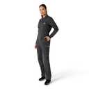 Carhartt Women's Women's Ripstop Coverall 11-Pocket Straight Leg Coverall, Rugged Flex Stretch Technology, Tailored, Pewter, L