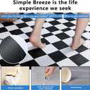 Peel and Stick Floor Tile, Waterproof Floor Stickers for Kitchen, Living Room, Modern Grey Wood Grain, 11.8" x 590" (603)