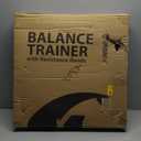 URBNFit Half Balance Ball - Stability Balance Board Trainer w/Resistance Bands for Core and Full Body Exercise