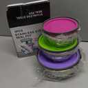 Stainless Steel Containers with Lids, 3PCS Seal Bowl Food Storage Box Mixing Bowls Kitchen Tool