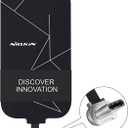 Nillkin Wireless Charging Receiver and Adapter, Qi Wireless Charger Receiver Module for Google Pixel, Samsung Galaxy A51/A52/A53/A54/A55, LG and Other USB C Phones, Type C Short