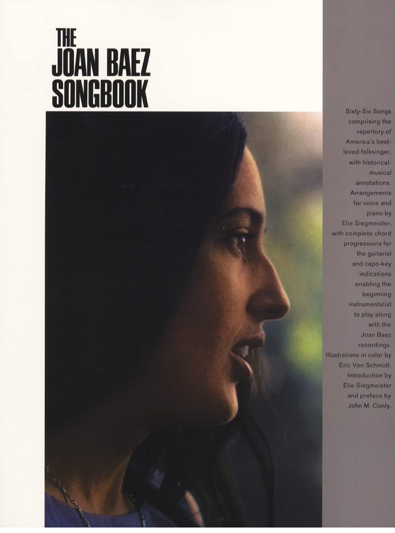 The Joan Baez Songbook: P/V/G Folio Piano, Vocal and Guitar Chords