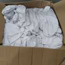 100 Pcs White Washable Removable Universal for Wedding Party Dining Banquet Polyester Spandex Stretch Slipcovers Chair Covers