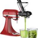 Masticating Juicer Attachment for KitchenAid Stand Mixer - Cold Press Dual Feed Chute Accessory, Slow Juicing Parts for Fruits & Vegetables