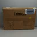 Large Printer Stand with Adjustable Storage Shelf, 3 Tier Printer Cart with Wheels for Home Office Organization, Rolling Table Stand for Heat Press Mini Fridge, Industrial Style (Rustic Brown)