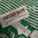 ZAXARRA Baby Christmas Sweatshirt Romper Striped Waffle Knit Jumpsuit Christmas Tree Embroidery Cute Boy Girl Holiday Outfit (Green)