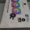 Frozen Notte 360 WHITE ARGB v2 Water Cooling CPU Cooler, 360 White CPU Cooler Specifications, Double PWM Fans,S-FDB V2 Bearings,Suitable For AMD/AM4 AM5,Intel LGA 1700/1150/1151/1200/2011