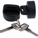 JEENDA 2PCS ATV Blank Key 4010321 with Two Ignition Key Cover 5433534 Compatible with Polaris 22/23/27/28 Series Magnum 325/330/500 Sportsman 335/400/450/500 Trail Blazer 250 Trail Boss 325