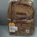Carhartt 21L Classic Laptop Backpack, Water-Resistant Pack W/ 15" Laptop Sleeve and Organizational Compartments, Carhartt Brown, One Size