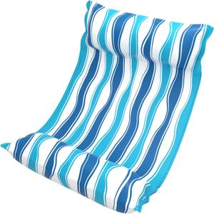 Jasonwell Water Hammock Pool Floats - Fabric Inflatable Pool Hammock Float Floaties 4 in 1 (Saddle Lounge Chair Drifter) Lake Beach Floating Loungers Swimming Pool Rafts Toys for Adults (Large)
