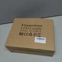 Pack of 3 Black Regular Textured LED Flameless Flickering Battery Operated Candles with Remote and Timer, Real Wax Pillar Candles for Festival Wedding Halloween Christmas Home Party Decor