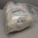 6 Panels Beige Ceiling Curtains with Lights for Weddings - 5ftx20ft Wrinkle-Free Tulle Fabric Wedding Arch Draping Ceiling Drapes Decorations for Wedding Party Ceremony Stage Tent Event