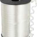 PATIKIL 500 Yards Curling Ribbon Crimped Balloon String Metallic 3/16" for Party Decoration Gift Wrapping Art Crafts Beige