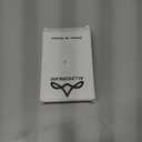 Allzedream Genuine Leather Purse Strap Sewing Canvas Replacement Handbag Shoulder Bag 2 Pcs (Navy, Silver Hardware)