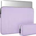 14 inch Laptop Sleeve Case for Lenovo IdeaPad 14/ HP Chromebook 14/ Stream 14/ Dell Inspiron/Acer Spin/ASUS ZenBook 14 Computer Bag, Purple