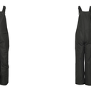 Arctix Kids Insulated Snow Bib Overalls, Black, Medium