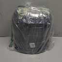 20 Pack 9 x 6 x 2.4 Inch Black Wicker Bread Basket, Woven Oval Plastic Basket Serving Baskets, Empty Woven Baskets for Storing Food, Bread, Fruits, Vegetables