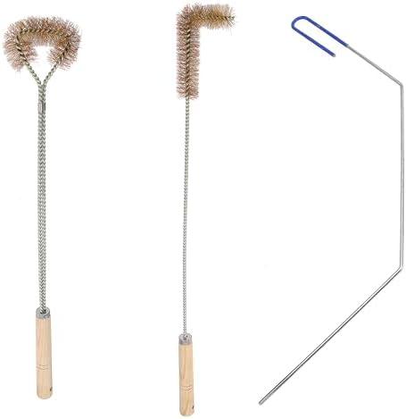 2 Pcs Fryer Cleaning Tools Including L Shaped Brush-2 Pcs.