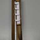 Deconovo Magnetic Curtain Rods 2Pack, Adjustable NoDrill Stainless Steel 16-28 Inch Rod, Strong Magnetic Hold for Doors, Windows & Rental Spaces, Easy Install, White Rods for Apartment Home & Office