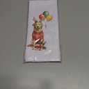 Christmas Golden Retriever Kitchen Towels Decorative, Gifts for Golden Retriever Lovers Hand Tea Towels for Bathroom, Christmas Dog Lover Gifts Dish Towel Drying Cloth, 16x24 Inch Set of 2 (Color 04)