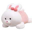 YESGIRL Easter Gifts Bunny Stuffed Animal Plush Pillow, 24 inch Cute Plush Toy, Large Soft Rabbit Plushie for Adults, Kids, Boys and Girls