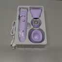 Ufree Bikini Trimmer Electric Razors for Women, Rechargeable Pubic Body Hair Trimmer Electric Shaver for Legs Body Hair, Bikini Shaver IPX7 Waterproof, Gifts for Women, Purple