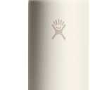 Hydro Flask Water Bottle - Insulated Stainless Steel - Wide Straw Lid, Non Spill, Leakproof in 40 Oz Ivory
