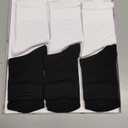 ATBITER Women's Thin Cotton Crew Socks - Soft Above Ankle Bootie Casual Dress Socks 6-Pairs (9-11)