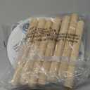 Wooden Step Stool for Kids, Children's Stool Matched Sensory Table, Children Sitting Stool with Assembled Four-Legged, Multi-Purpose Kids Chairs for Bathroom Kitchen Bedroom, Natural Anti-Slip, 2 Pack