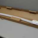 Curved Shower Curtain Rod, Rustproof, 42-72 Inches Adjustable, Premium Steel, Round Shower Curtain Rod for Bathroom, Bathtub, Stall, Need to Drill, Chrome