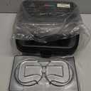 Bakers Friend 3 in 1 Mini Waffle Maker with Removable Plates, Dual Waffle & Pancake and Grill Plates, Breakfast Sandwich Maker Press, Dishwasher Safe, Non-stick Coating, Graphite