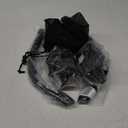 Aegend Snorkeling Gear for Adults Youth Kids, Dry Snorkel Set Panoramic View Enhanced Anti-Leak and Anti-Fog Technology, Adjustable Strap for Snorkeling Scuba Diving Swimming with Mesh Bag (2 PACK-Black & Black White)