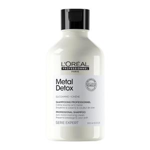 L'Oral Professionnel Paris Metal Detox Shampoo - Sulfate-Free Anti-Breakage Shampoo For Color-Treated Hair, Detoxifies, Prevents Damage & Prolongs Hair Color