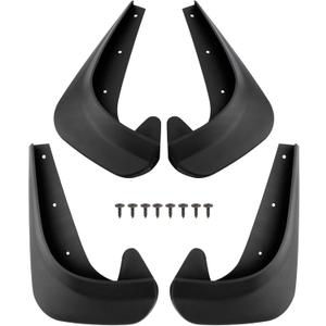 BOXI Set of 4 Front Rear Mud Flaps Splash Guards for Toyota 86 Avalon Camry Celica Corolla Echo Matrix Mirai Mr2 Spyder for Prius Solara for Yaris 2000-2019 for Toyota Mud Flaps