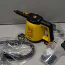 Natural Multi-Surface Handheld Steam Cleaner with 10 Accessories, 13.5OZ Pressurized Multipurpose On Demand Steam Cleaner for Home, Steamer for Cleaning Dirt, Grease, Grout, Tile, Windows, Couch, Car