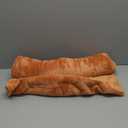 BOURINA Fleece Blanket Flannel Throw Blanket (Orange,Throw Size) Lightweight Cozy Microfiber Blanket for Sofa, Couch, Bed, Camping, Travel, 50x60 inches