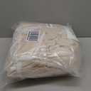 NAISI Waterproof Couch Cushion Covers Thick Velvet Fabric Washable Sofa Slipcovers Sectional Couch Covers for 4 Pieces Separate L Shape Couch Cover with Elastic Bottom(3 Seater + 1 Chaise,Ivory)