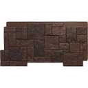 Castle Rock 49 in. x 1 1/4 in. Deep Creek Stacked Stone, StoneWall Faux Stone Siding Panel