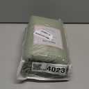 WINLIFE 100% Cotton Quilted Pillow Sham Floral Printed Pillow Cover Sage Green, Standard Size, 20 x 26 Inch