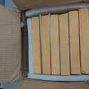 Fire Bricks, Woodstove Firebricks, Size 9″ x 4-1/2″ x 1-1/4″, 6-Pack, Insulating Fire Bricks, 1.25" Thick Clay Firebricks Replacement for Wood Stoves, Fireplaces, Fire Pit, Kiln, Pizza Oven