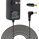 12V 2A AC DC Power Adapter 3.5mm x 1.35 mm Plug Charger, 5.5mm x 2.5mm Barrel Connector, Power Supply Charging Cord 6.6 ft