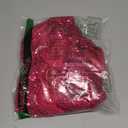 MLEBR Womens Summer Fashion Sequin Tops Scoop Neck Sequin Sparkle Shimmer Sleeveless Tanks Tops Blouses (X-Large, Fuchsia)