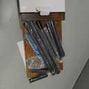 JayRex Countertop Organizer Organization, 3 Tier Moveable Corner Shelf Organizer for Kitchen, Bathroom, Spice Rack, Coffee Area, Over Sink, Dresser Table (Rustic Brown)