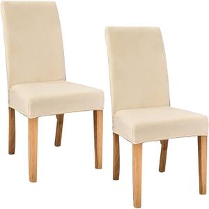 Beige Chair Slipcovers, 13x36, Pack Of 6