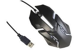 TOPTECH K-28 Gaming Mouse, USB Interface, RGB Lights, Black