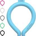 Cooling Neck Wrap for Summer Heat Relief, Wearable Ice Neck Cooling Tube with Quick Freeze Gel, Reusable Hands-Free Cold Band Lasts Up to 5 Hours for Outdoor, Yardwork, Workouts