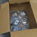 LIYH 20pcs Plastic Martini Glasses 10 Oz Blue Disposable Cocktail Coupe Champagne Tower Cups Perfect for Bar Cocktails Martinis Parties