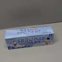 9 Pack Build a Snowman Kit Snowman Crafts for Kids, Modeling Clay Snowman DIY Kit, Christmas Stocking Stuffers for Kids, Christmas Crafts Xmas Gift